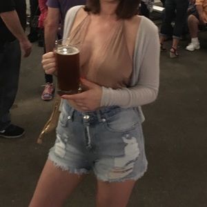 Zara Basic Denim shorts US Size 04/ Small